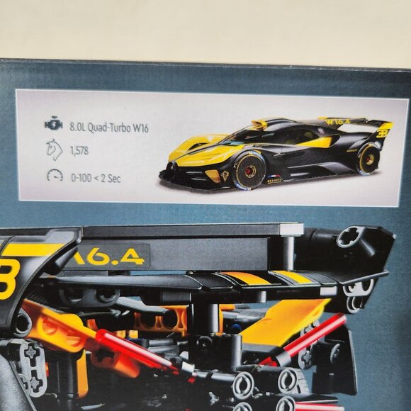 NEW LEGO Technic Bugatti Bolide Race Car Model 42151 Building Set Collectible Sp - Picture 5 of 13